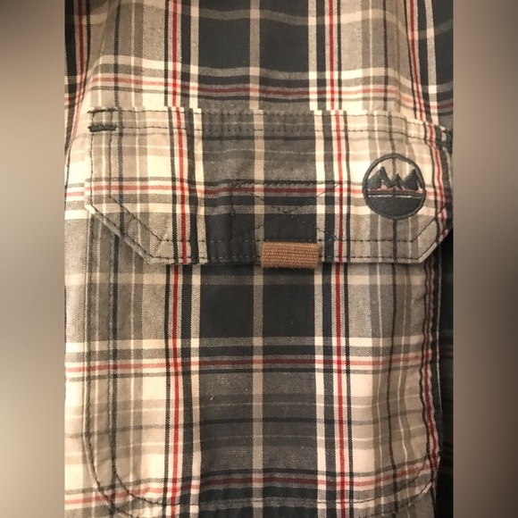 Wrangler Mens Long Sleeve Plaid Work Shirt Western Style Button Down Size L - Picture 3 of 6